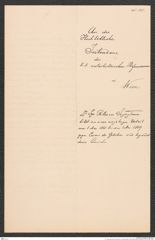 k.k. naturhistorisches Hofmuseum, Intendanzakten 1885-1896 (Hauer), Aktenzahl Z.254.a/1888, Seite 4